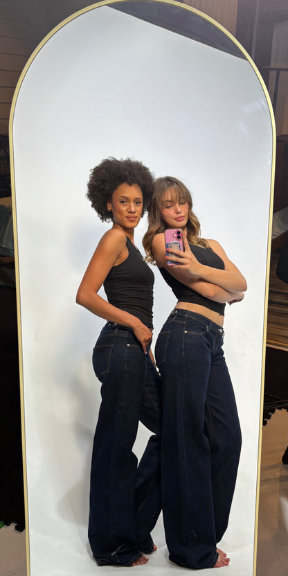 Dark Blue: Cinch Waist Stallion Jeans