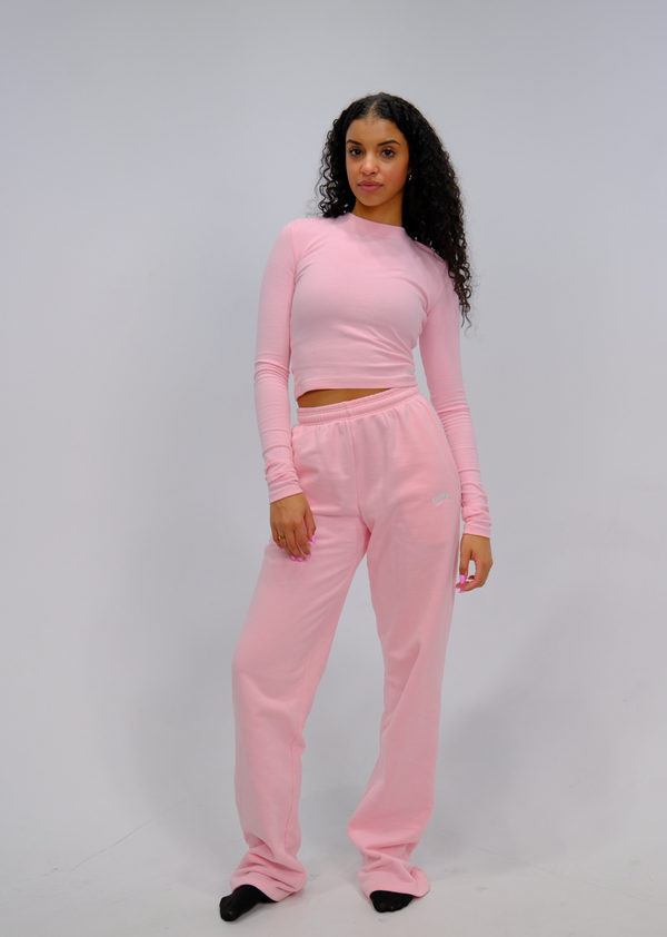 Cotton Candy Pink Lounge Set